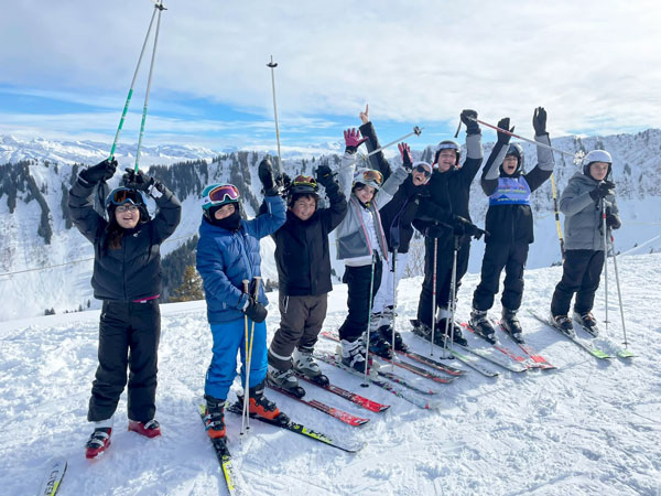 Séjour enfant ski cacher