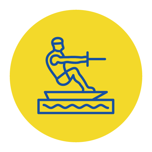 Sport d'été nautique